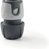 Raccordo Portagomma G.F. "APERTO" 3/4" (Soft Touch) Grigio