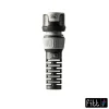 Raccordo rapido con aquastop FITT per Tubo irrigazione da 12,5 a 15 mm