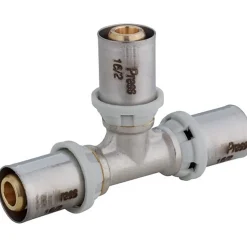 Raccordo "T" a pressare per multistrato Ø 16 x 16 x 16 mm