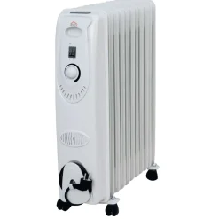 Radiatore ad olio 11 elementi DCG 2,5 kW bianco