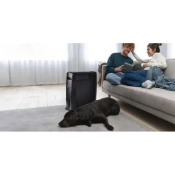 Radiatore elettrico Romeo con elemento in Mica 1500 W nero