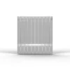 Radiatore Global in alluminio interasse 800 10 elementi bianco