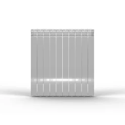 Radiatore Global in alluminio interasse 800 10 elementi bianco