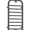 Radiatore termoarredo Idrostile 335 W h 85 cm 500x850 mm titanio opaco