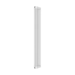 Radiatore tubolare scomponibile in acciaio 3 colonne 5 elementi inter. 1735 mm