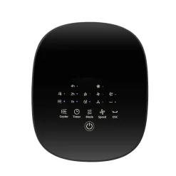 Raffrescatore a colonna Midea con telecomando 3 velocità 4 l nero