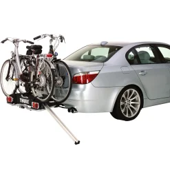Rampa di carico per auto per portabici con gancio traino