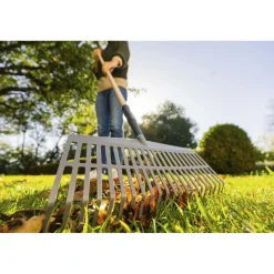 Rastrello per erba Gardena PureLine con denti in plastica L 43 cm