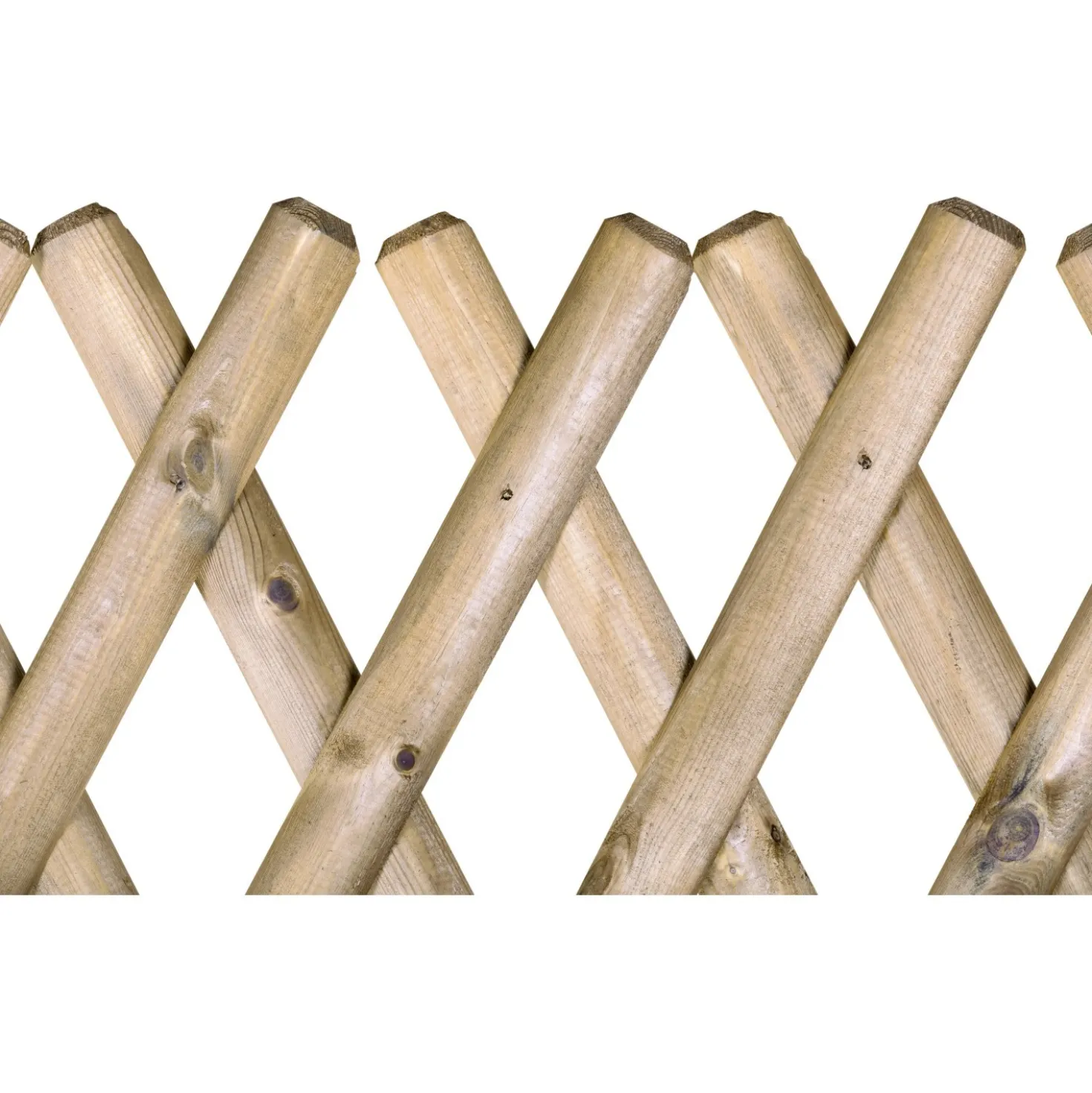 Recinzione incrociata in legno 80x250 cm