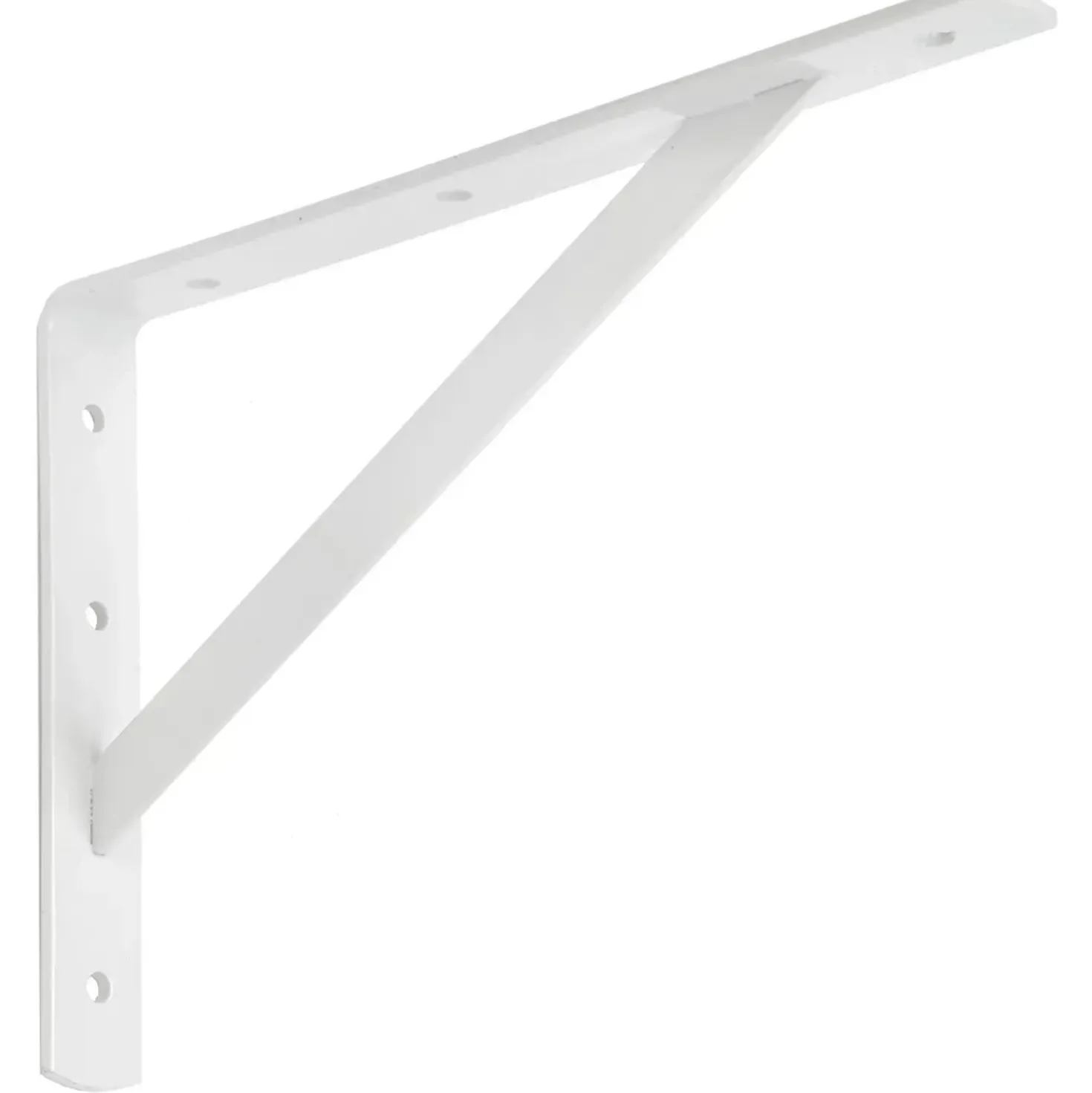 Reggimensola in acciaio 50 kg con saetta bianco 300x200x30 mm