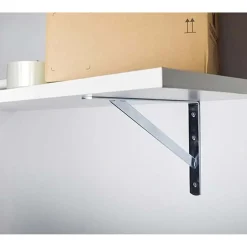Reggimensola in acciaio 400x280x30x4 mm galvanizzata