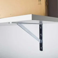 Reggimensola in acciaio 500x330x30x4 mm galvanizzata