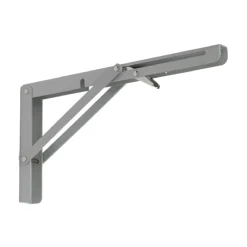 Reggimensola ribaltabile grigio nichel 300 x 150 x 20 mm