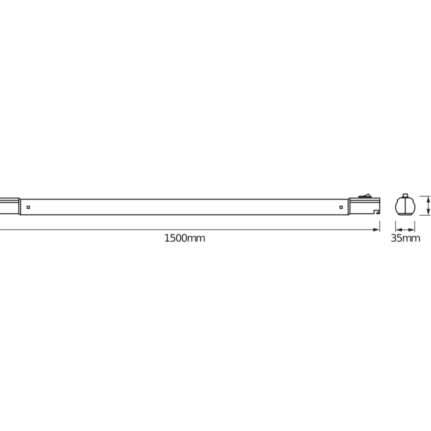 Reglette TubeKIT Ledvance LED 1500 21.5 W 3000 K