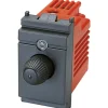 Regolatore elettronico di luminosità con comando rotativo