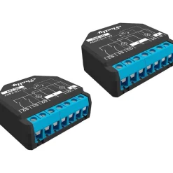 Relè Smart Home WiFi e Bluetooth Shelly Plus 2PM (x2) a 2 canali