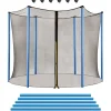 Rete anticaduta per trampolino da giardino Ø 305 cm