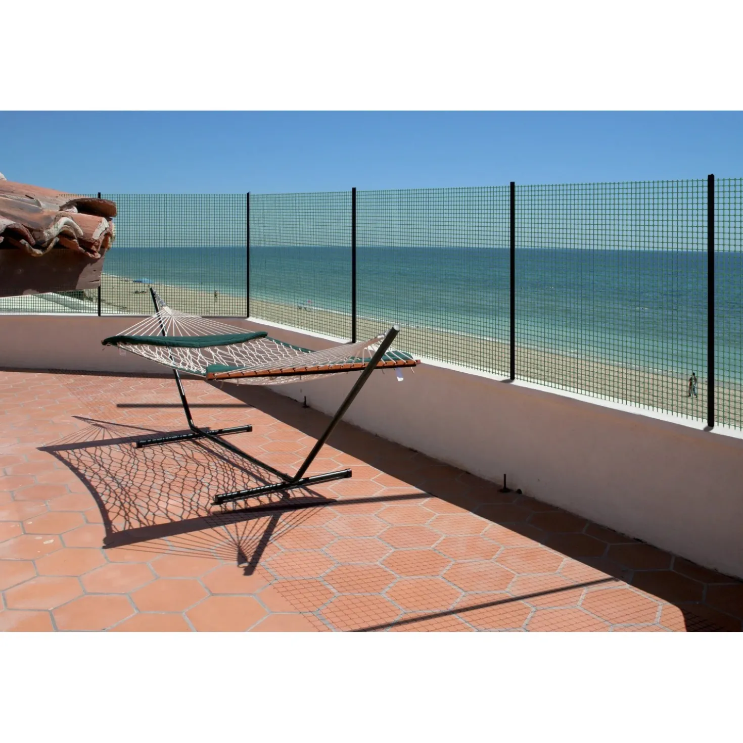 Rete ombreggiante Millennium H 1,5 x L 10 m verde