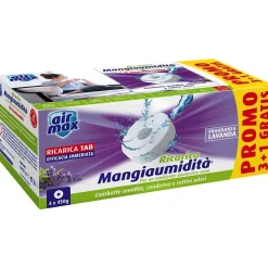 Ricarica Tab assorbiumidità Lavanda 4x450 g