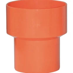 Riduzione conica concentrica in PVC arancione Ø 80 - 63 mm