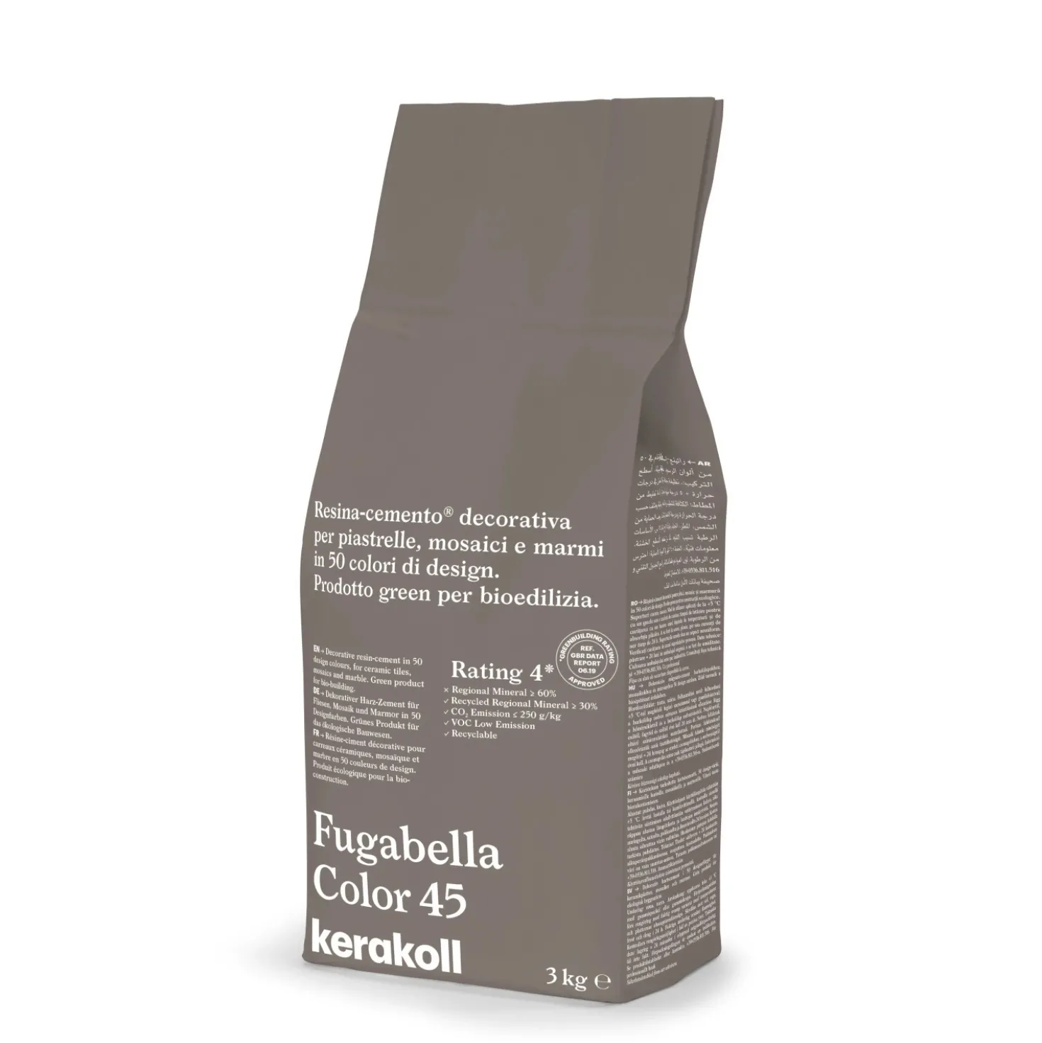 Riempifughe Kerakoll Fugabella color 45 marrone