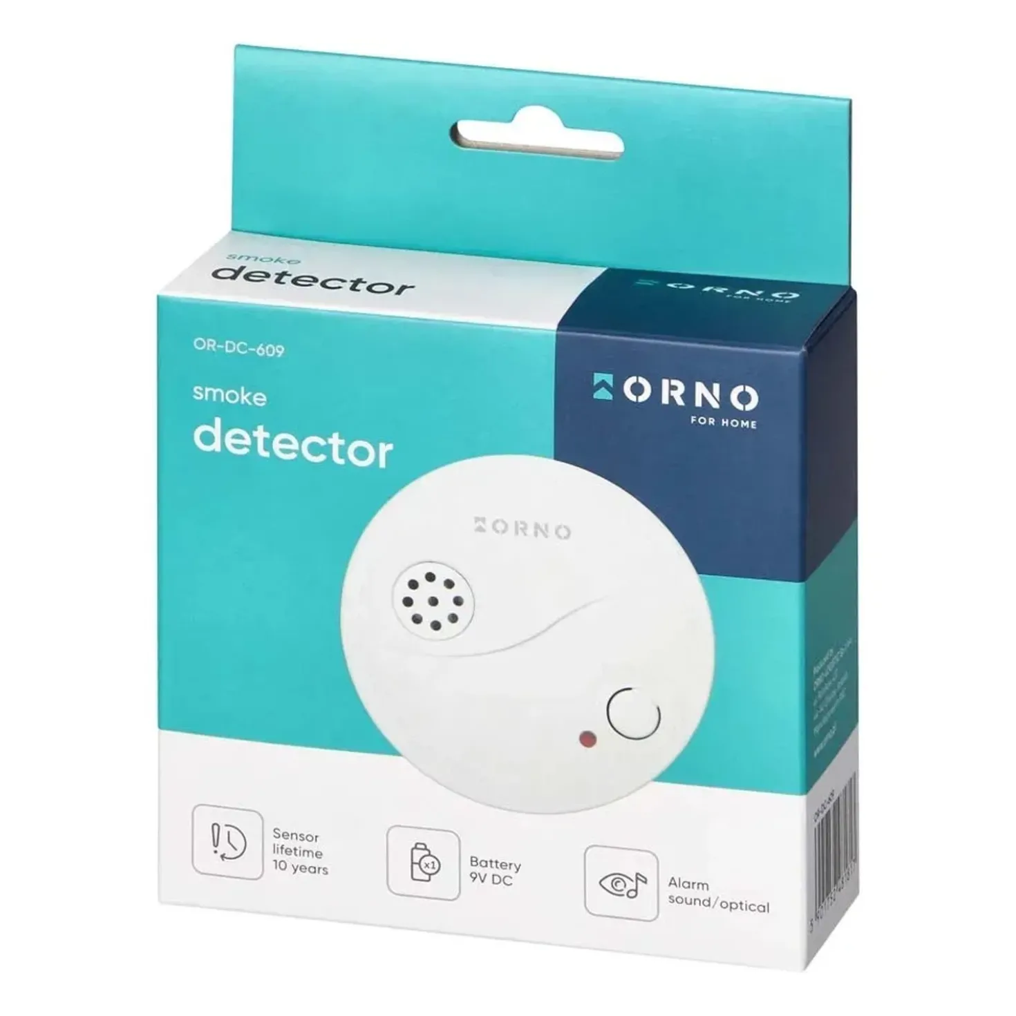 Rilevatore di Fumo a batteria Certificato EN 14604 85 dB