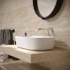 Rivestimento in bicottura Lithos decoro beige 20x50 cm 1,6 m²