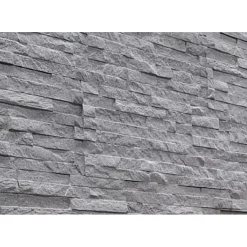 Rivestimento in polistirene espanso Dibistone Plus grigio 60x20 cm 0,60 m²