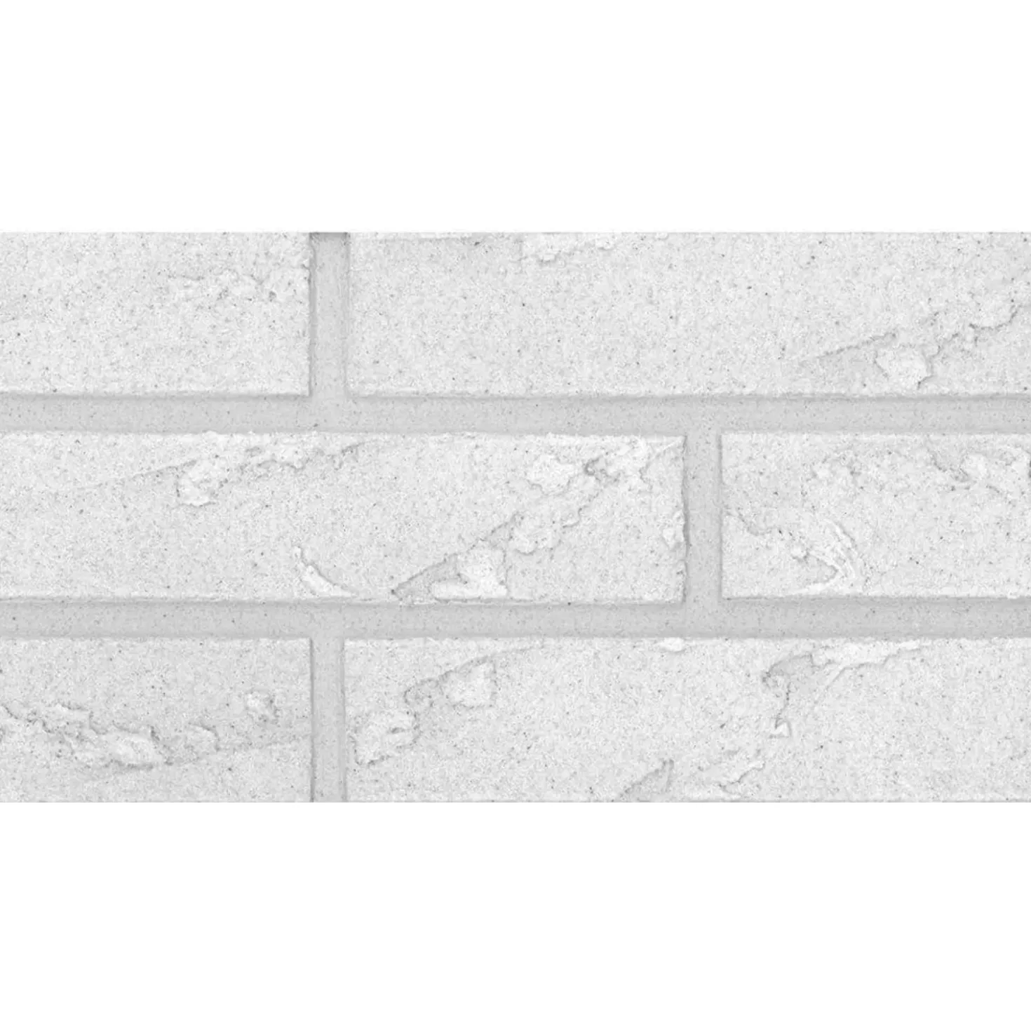 Rivestimento in sabbia di quarzo bianco 5x21 cm 1 m²