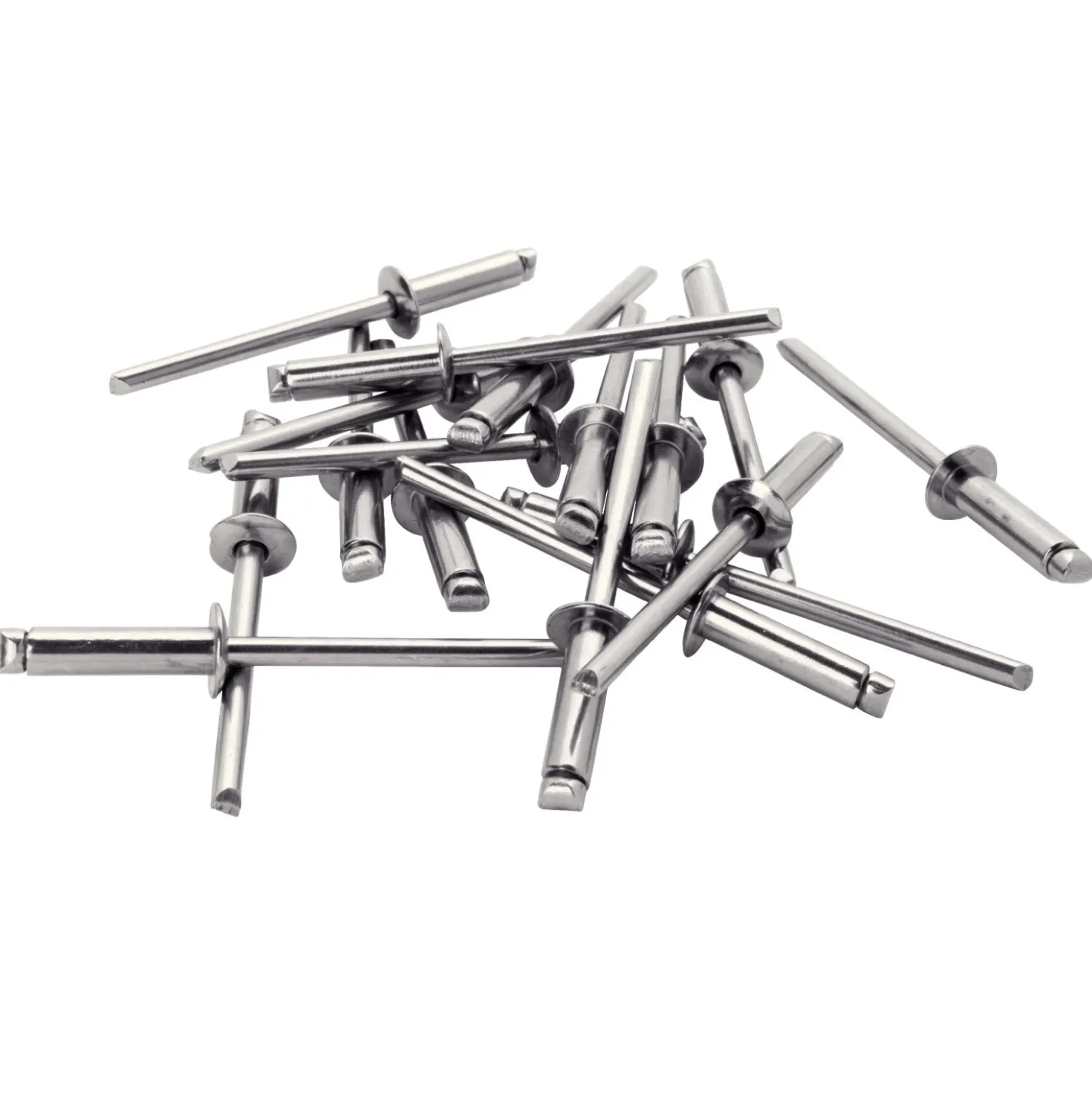 Rivetti Rapid Acciaio INOX Ø4.8 x 10 mm Conf. da 50 Pezzi e Punta Trapano incl