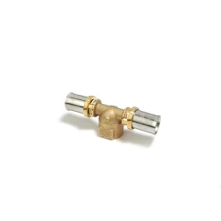 RM154 Raccordo a Tee filettato femmina a pressare 1/2"-20x2 mm