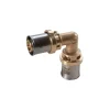 RM122 Raccordo curvo 90° a pressare multipinza diametro 20 x 2 mm