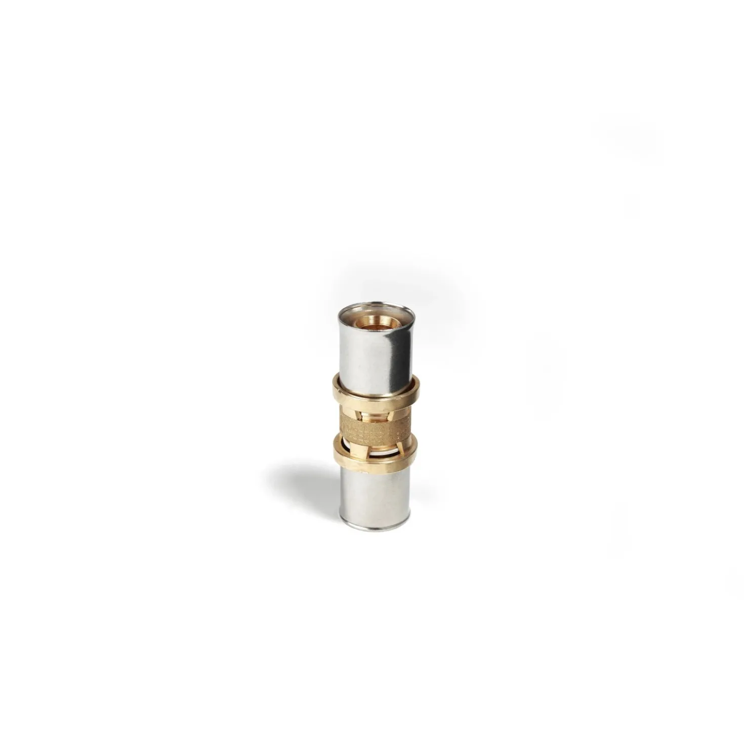 RM102 Raccordo diritto, a pressare multipinza diametro 20 x 2mm