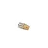 RM107 Raccordo diritto filettato maschio a pressare 1/2"-20x2 mm