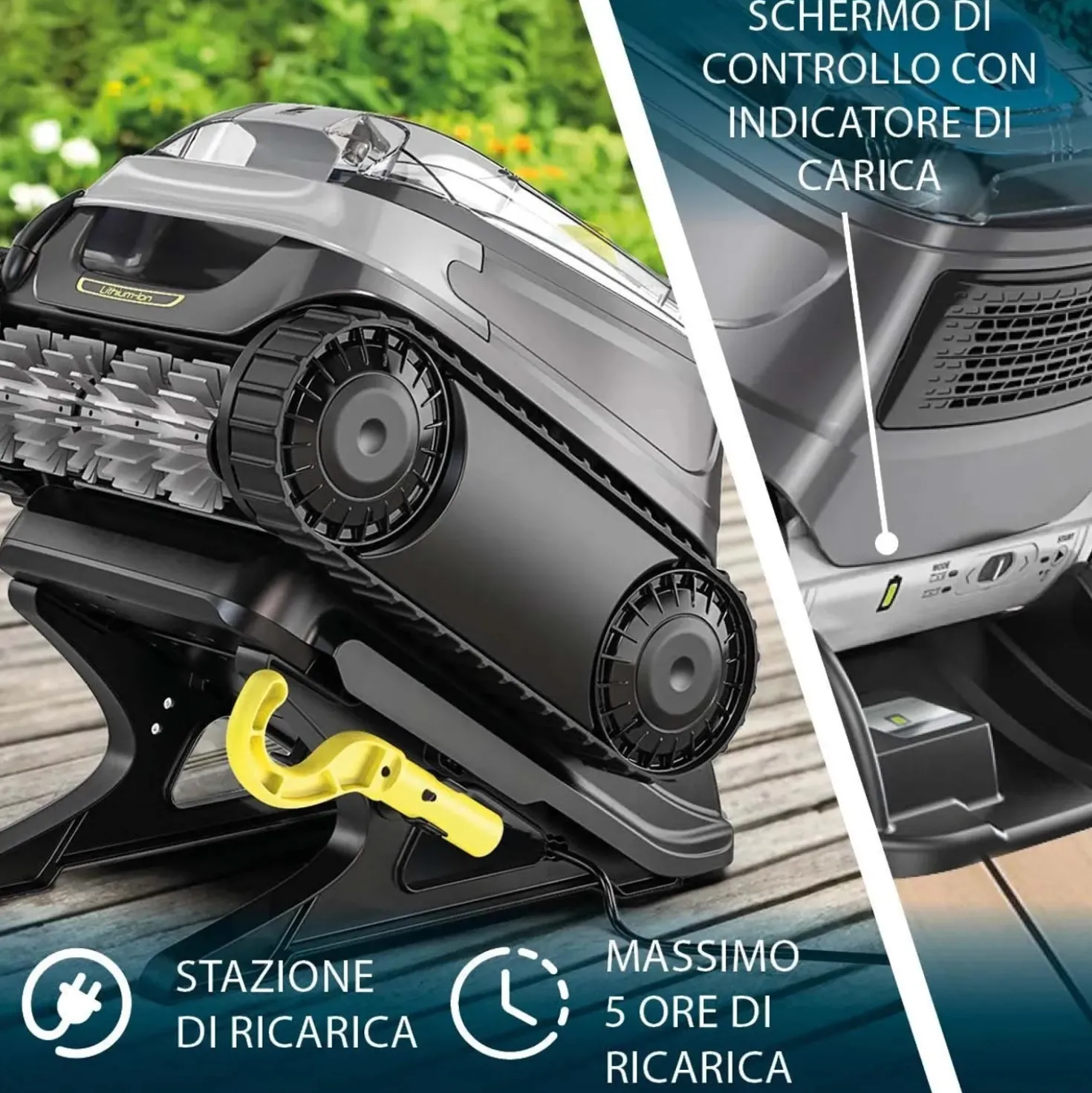 Robot a batteria per piscine cnx- li 5220 iq Zodiac