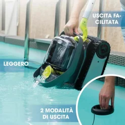 Robot a batteria per piscine op-li 2100 pixel Zodiac