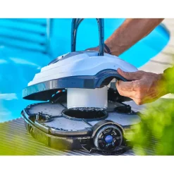 Robot da piscina a batteria Orca 45 CL per fondo piscina
