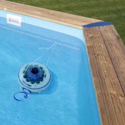 Robot elettrico a batteria per piscine Wet Runner Gre 26,6 W