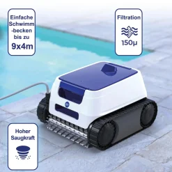 Robot piscina pulitore elettrico Gre filtro 3 l