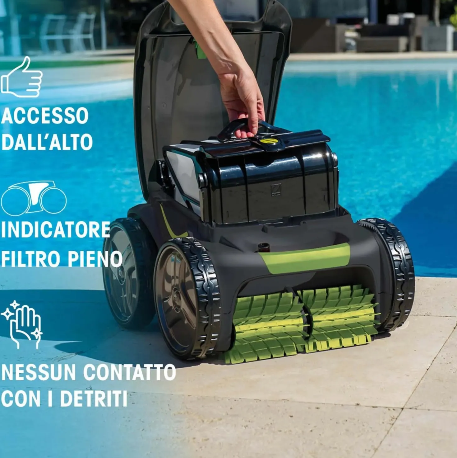 Robot pulitore per piscina Zodiac Vortex GV 5220 150 W