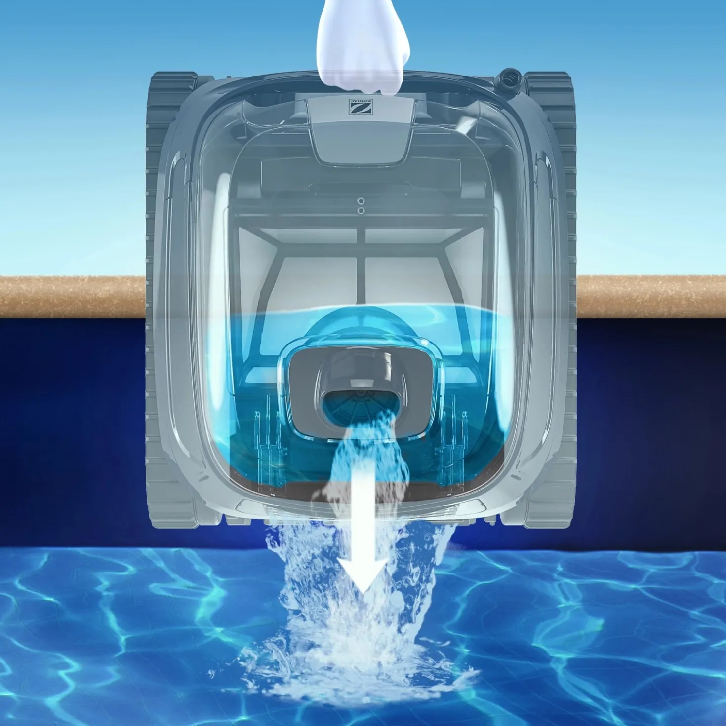 Robot pulitore per piscina Zodiac CNX 2020 150 W