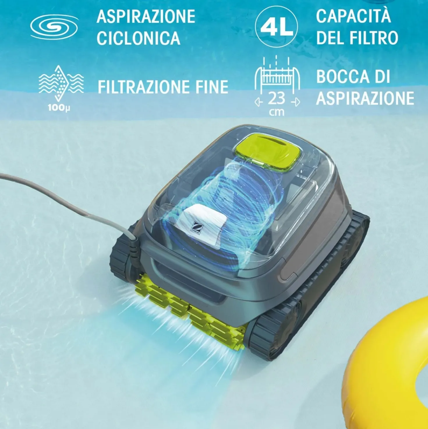 Robot pulitore per piscina Zodiac CNX 2020 150 W