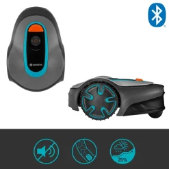 Robot tagliaerba a batteria Gardena Sileno Minimo Bluetooth 250 m²