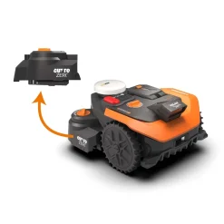 Robot tagliaerba a batteria Worx Vision cloud 650 m²