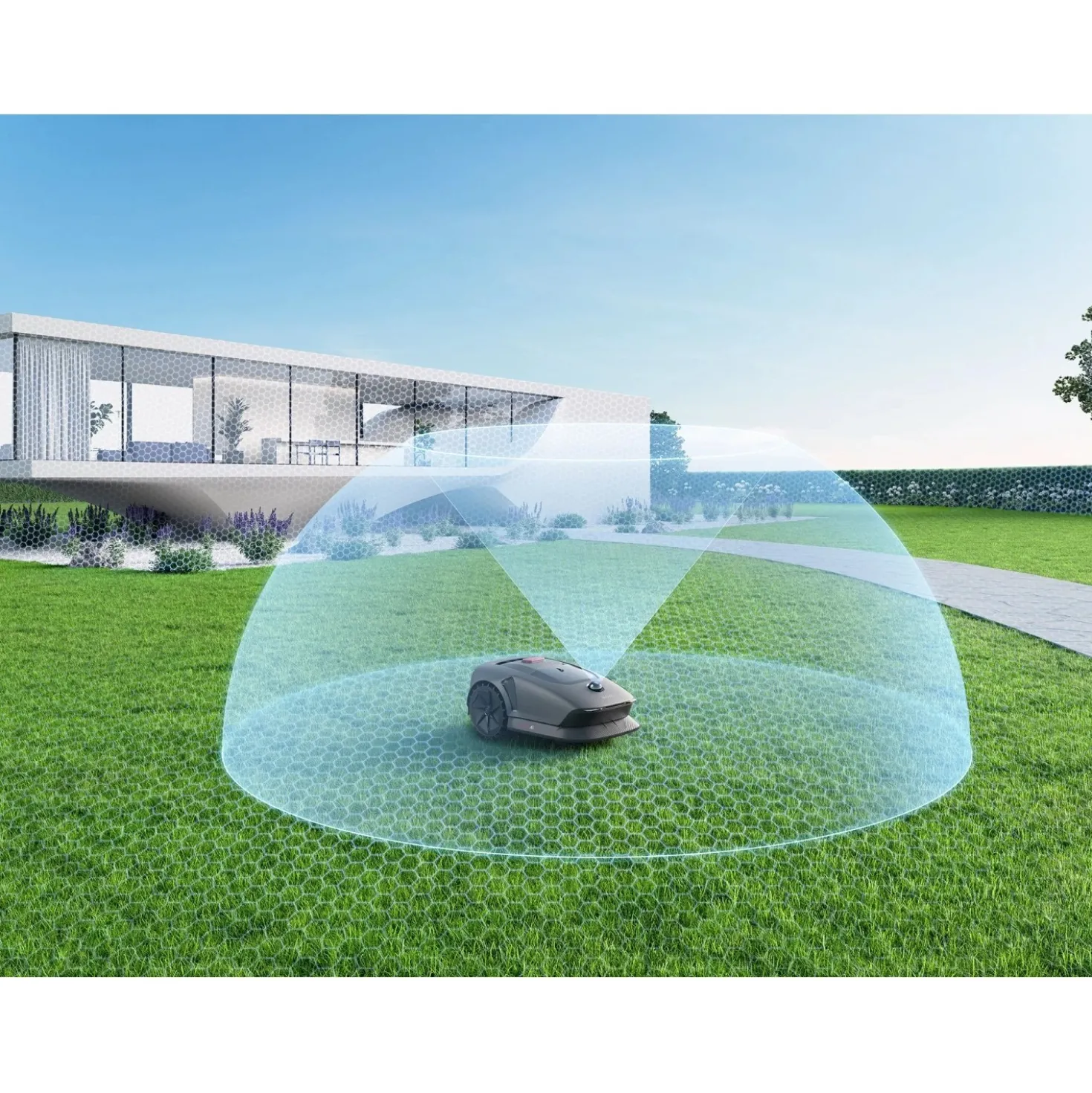Robot tagliaerba a batteria Mova 600 Plus Nero area taglio fino a 600 m²