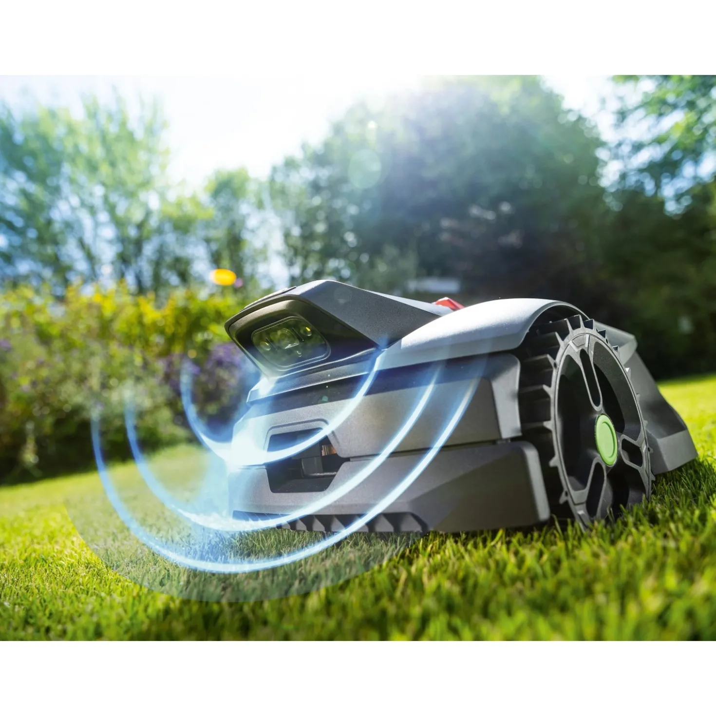 Robot tagliaerba a batteria LUX-TOOLS Oryx 300 m² senza filo perimetrale
