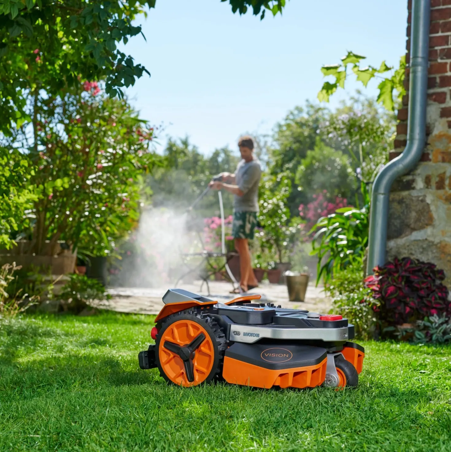 Robot tagliaerba a batteria Worx Landroid Vision M600 600 m²