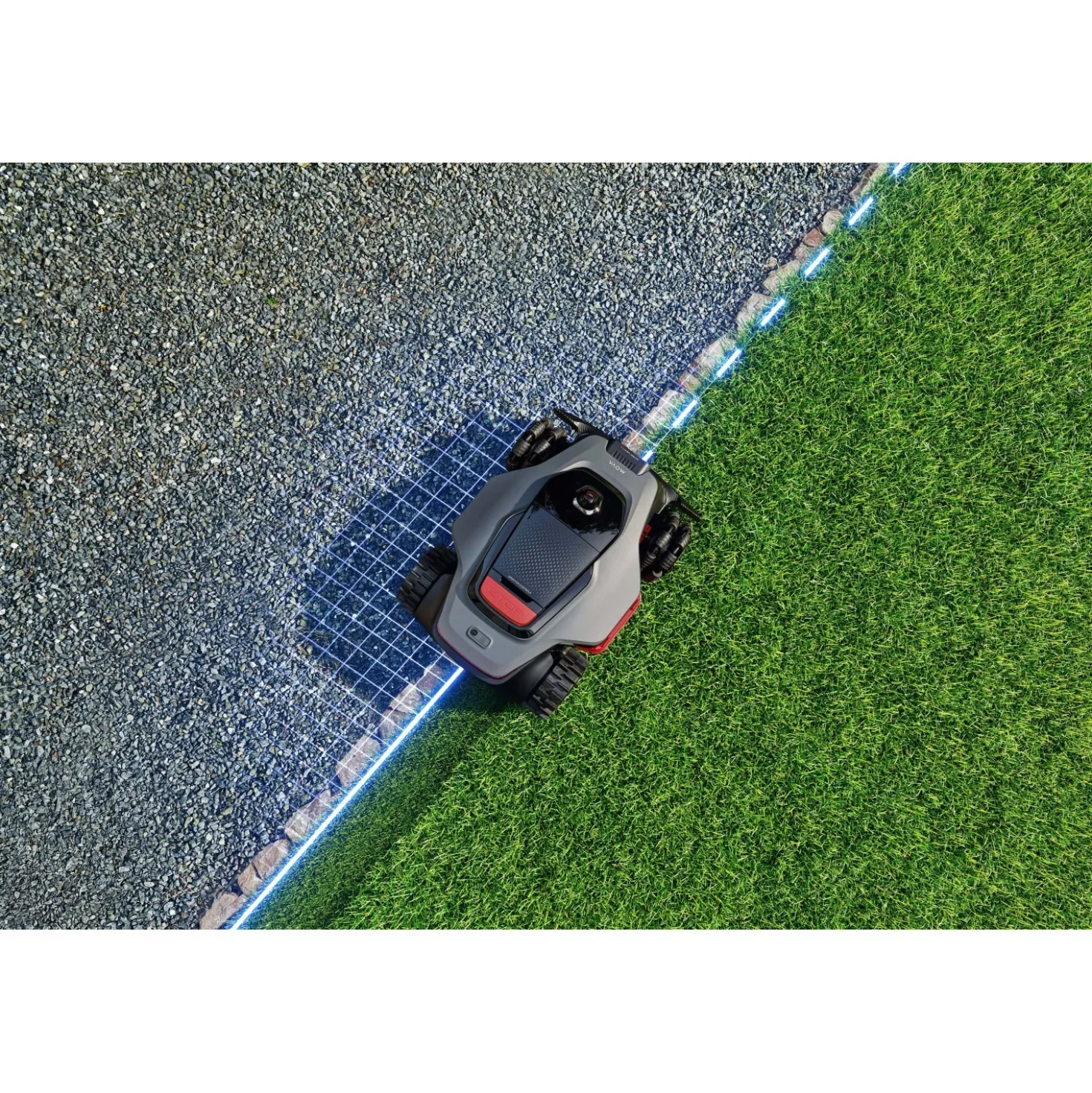 Robot tagliaerba a batteria MOVA LiDAX Ultra AWD 1000 mq senza filo perimetrale
