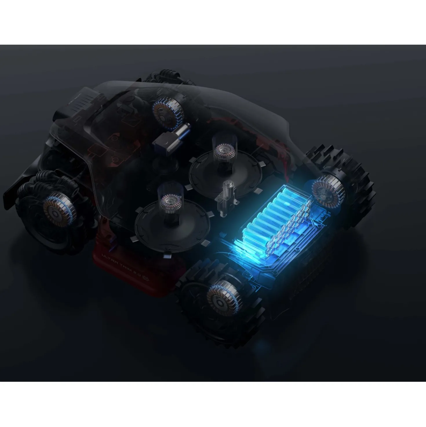 Robot tagliaerba a batteria MOVA LiDAX Ultra AWD 1000 mq senza filo perimetrale