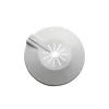 Rosetta apribile in plastica bianca 10 pz
